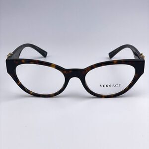 SALE! NEW Versace VE3282 108 Dark Havana Cat Eye Women Eyeglasses